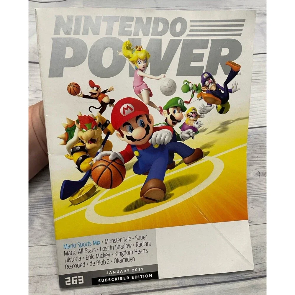 Nintendo Power Magazine Issue Volume 263, January 2011